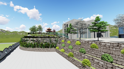 凱創園林承接的景觀設計項目案例